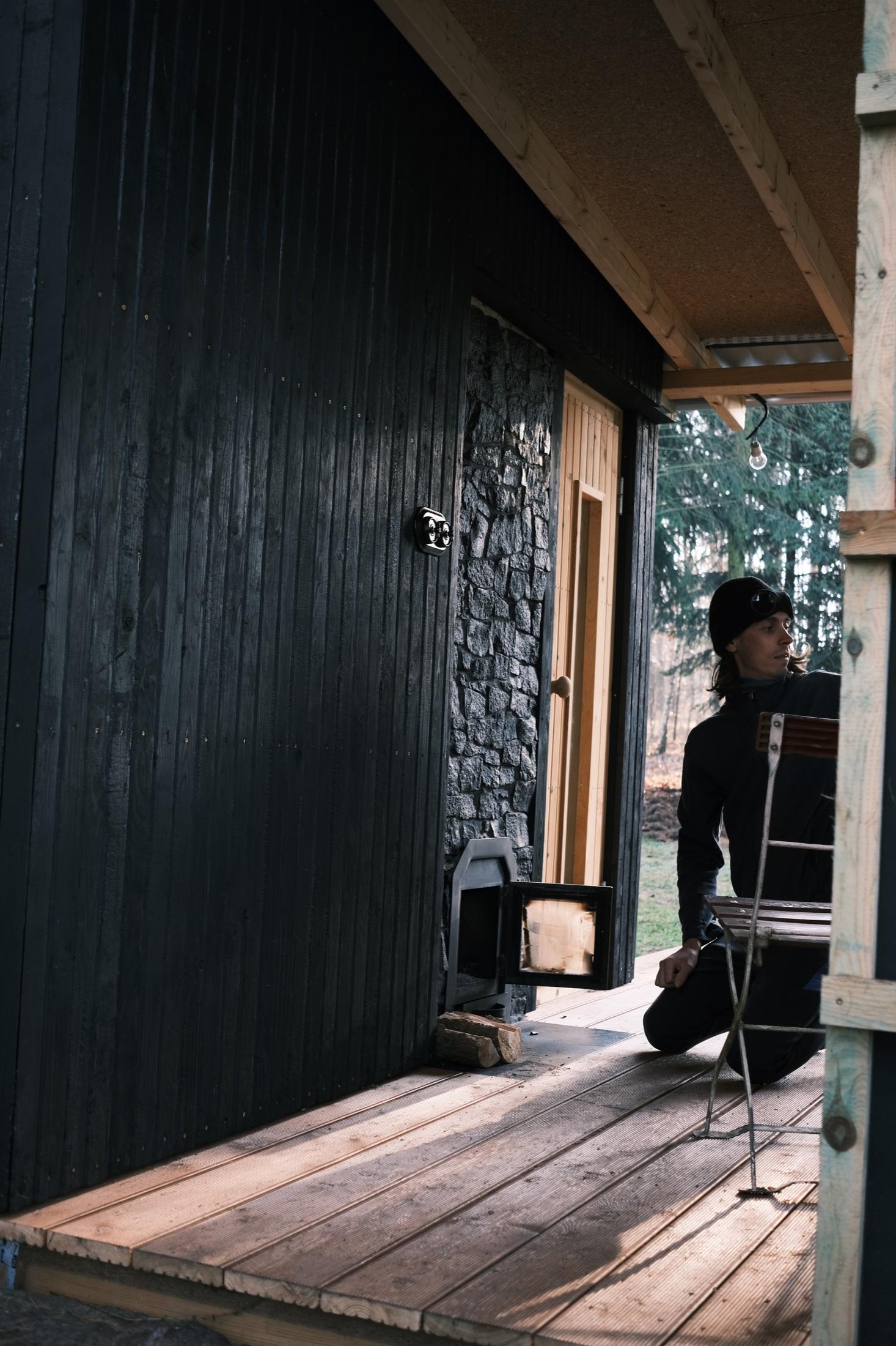 Prywatna sauna w Adamowie przy lesie i Zalewie Sulejowskim